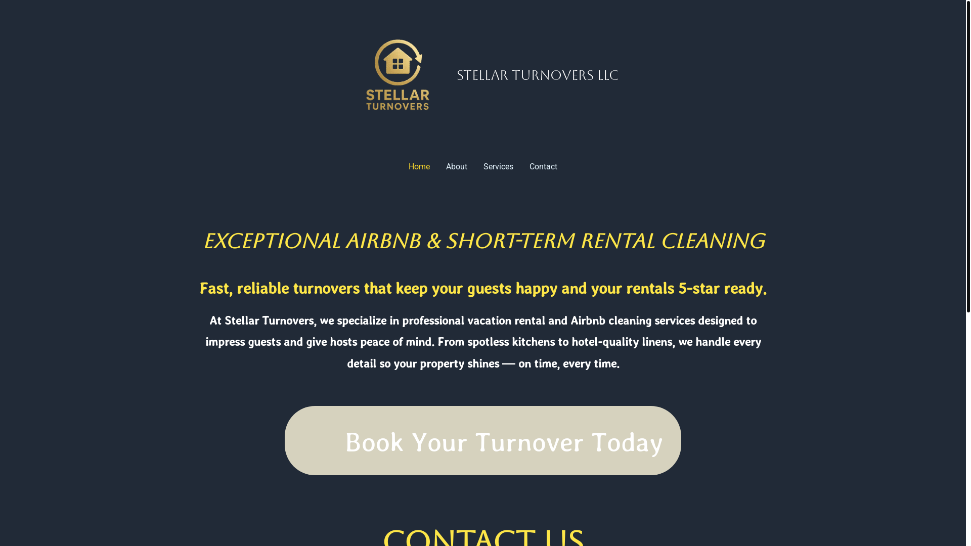 website screenshot of https://stellarturnovers.com/
