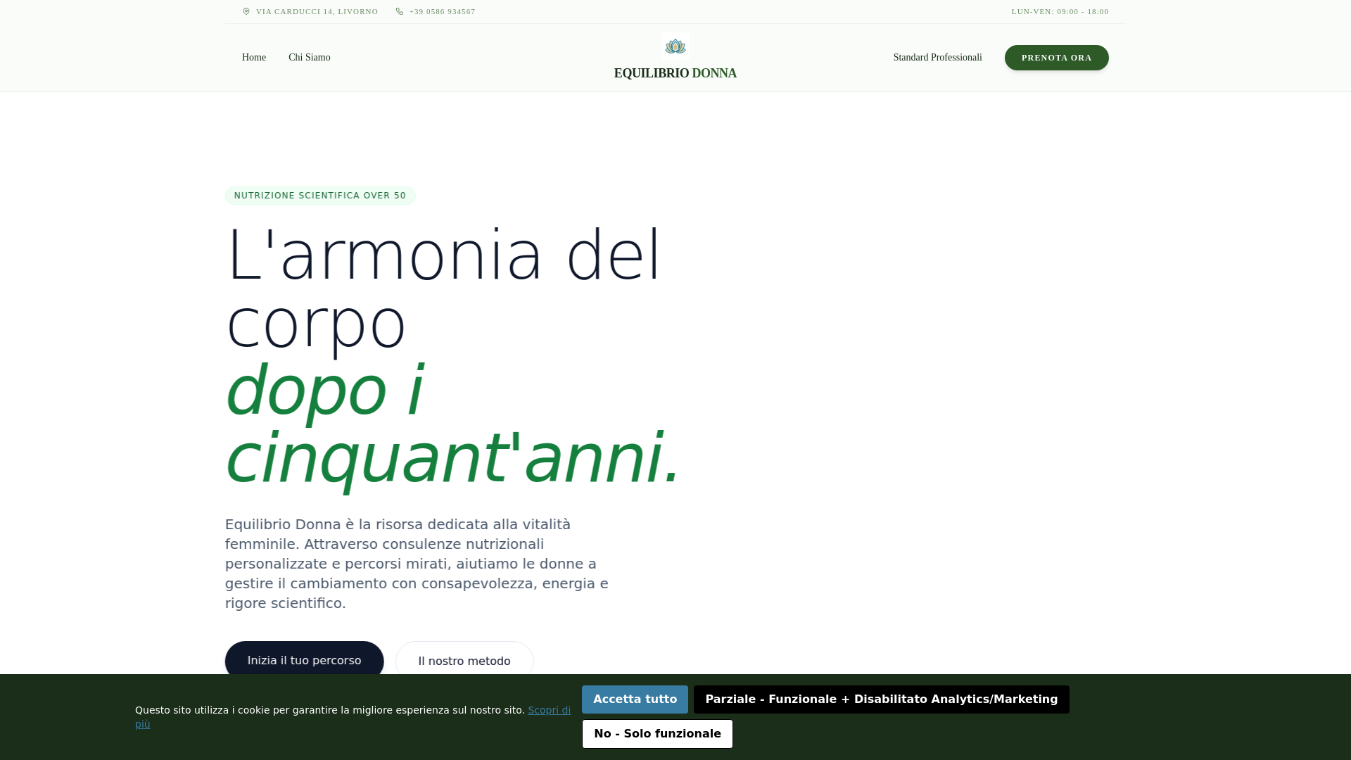 website screenshot of https://equilibrioalimentarelo.info