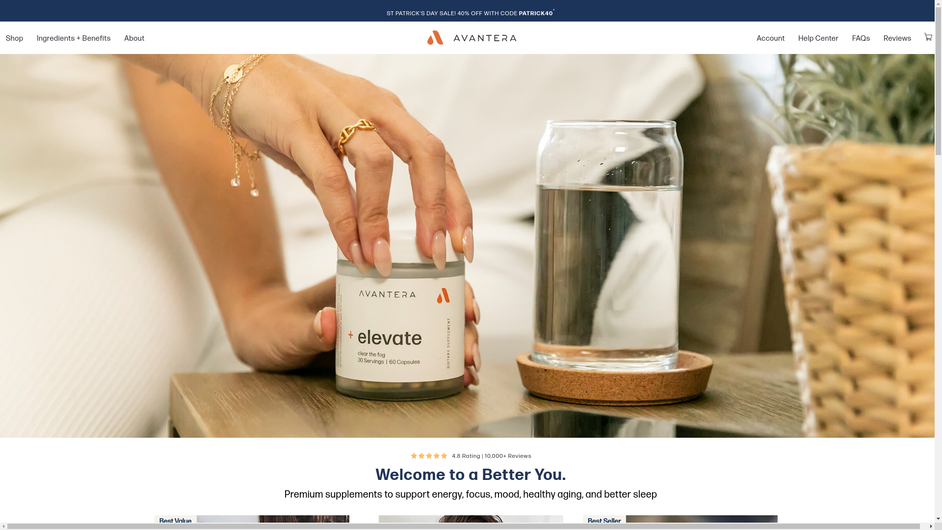 website screenshot of https://thrivefuel.mom/