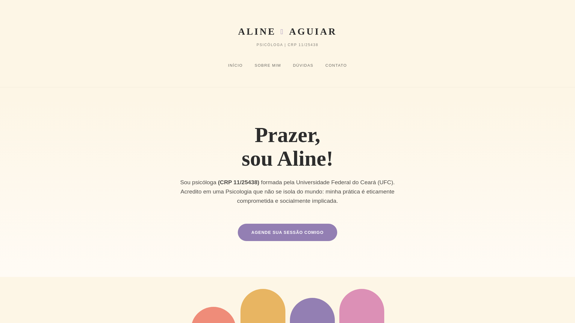 website screenshot of https://alineaguiarpsicologa.pages.dev/