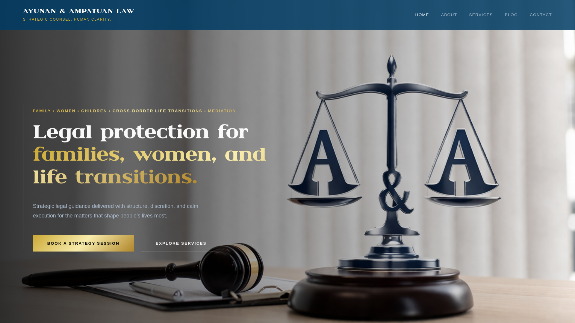 website screenshot of https://ayunanampatuan.com/