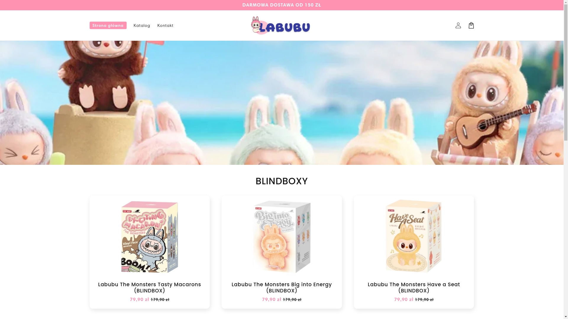 website screenshot of https://zgarnijlabubu.pl/
