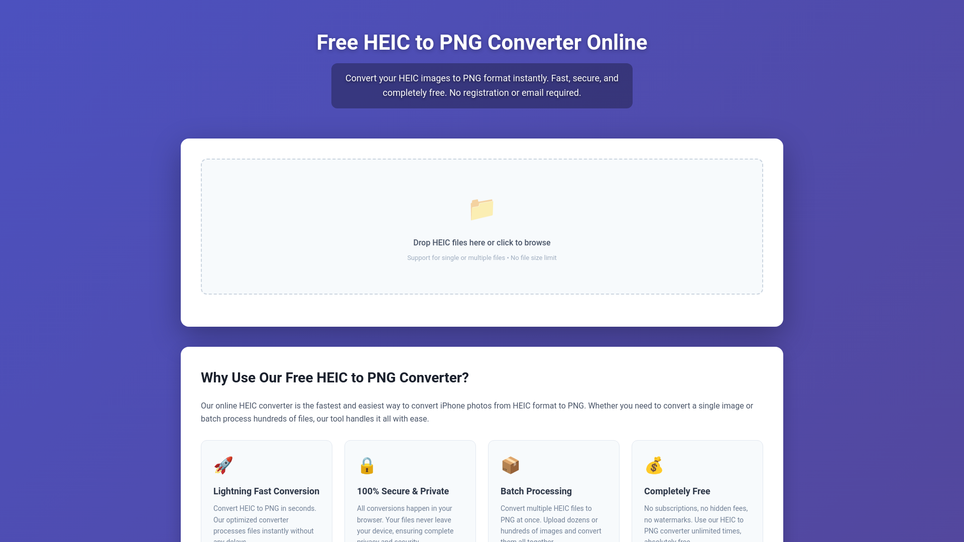 website screenshot of https://imageconverter.click/