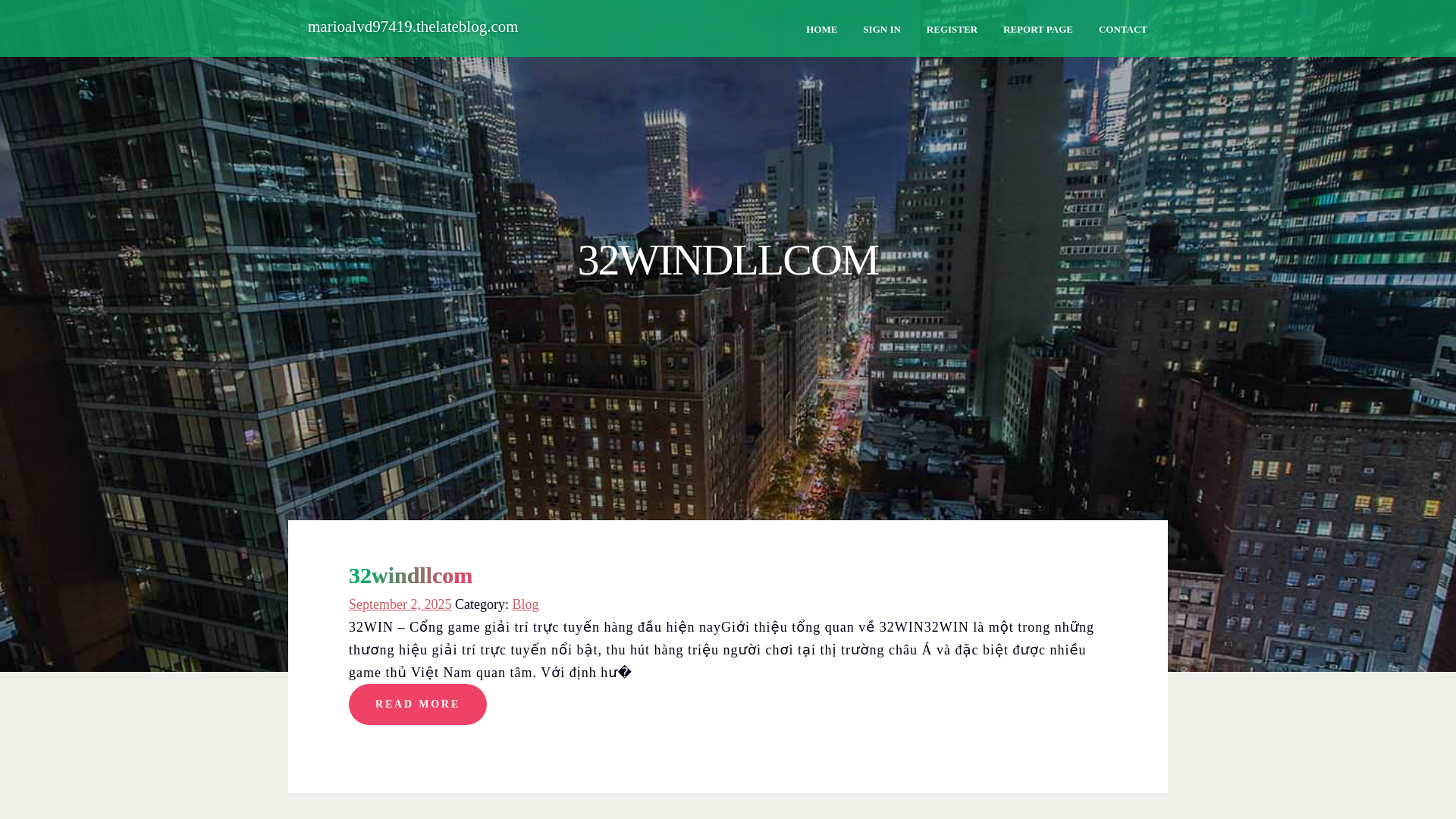 website screenshot of https://marioalvd97419.thelateblog.com