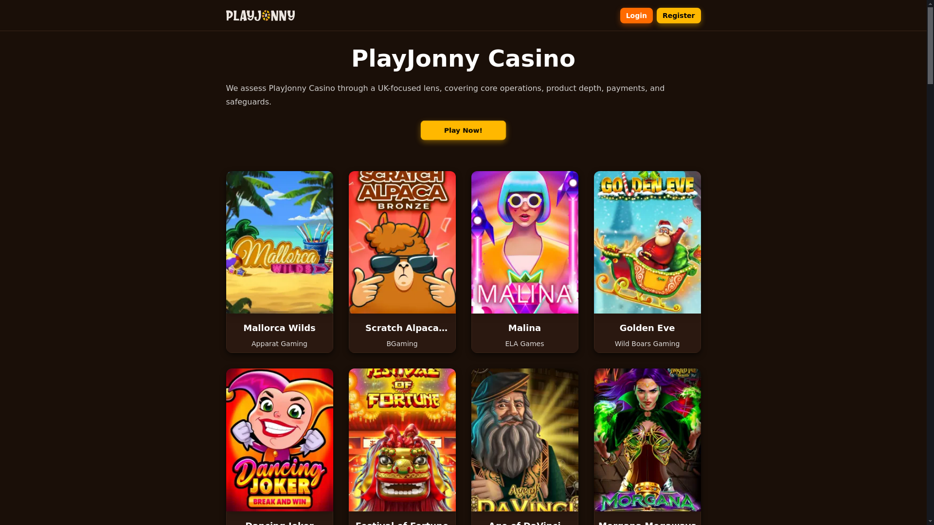 website screenshot of https://playjonny1-com.pages.dev/
