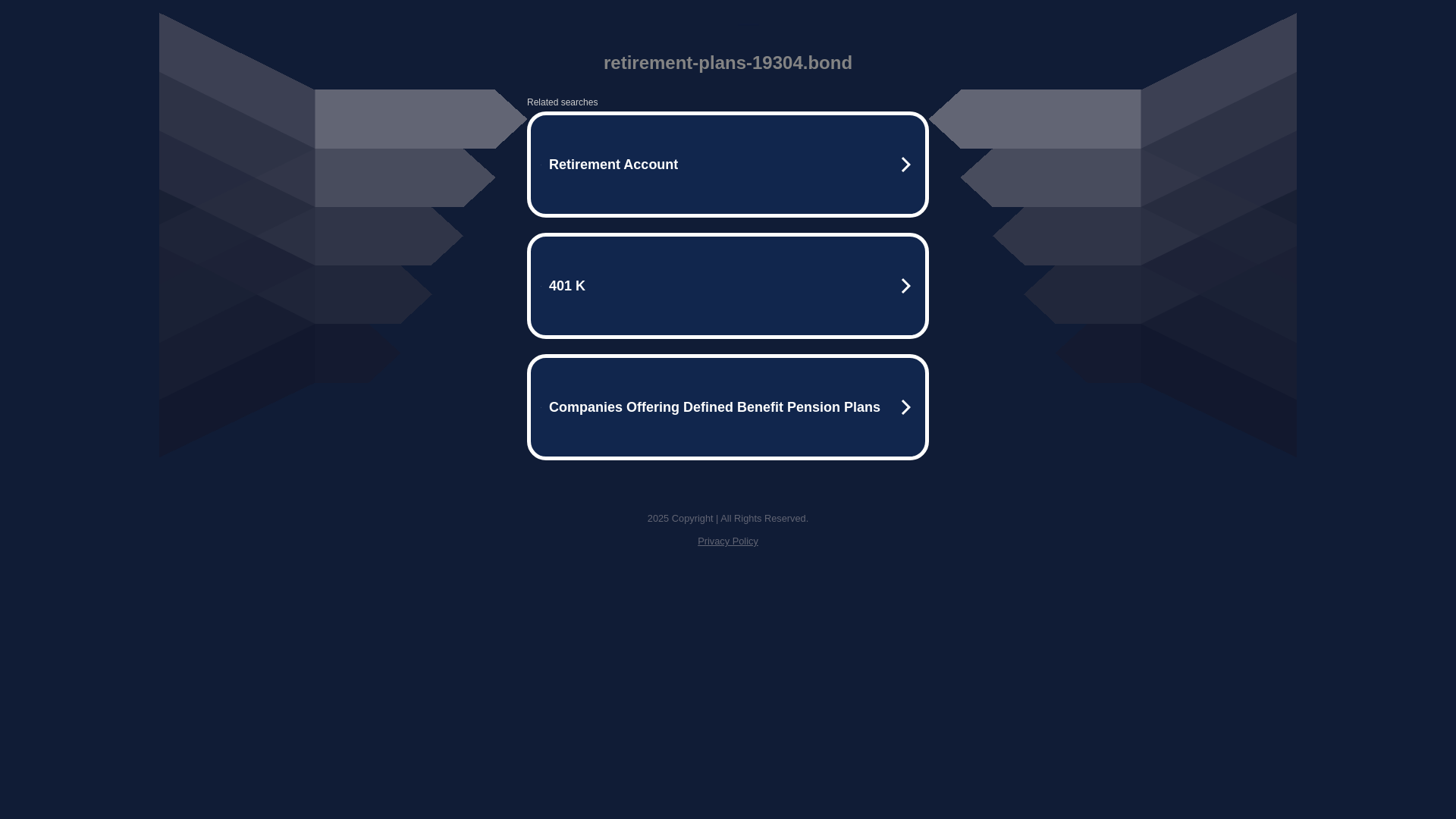 website screenshot of https://retirement-plans-19304.bond/