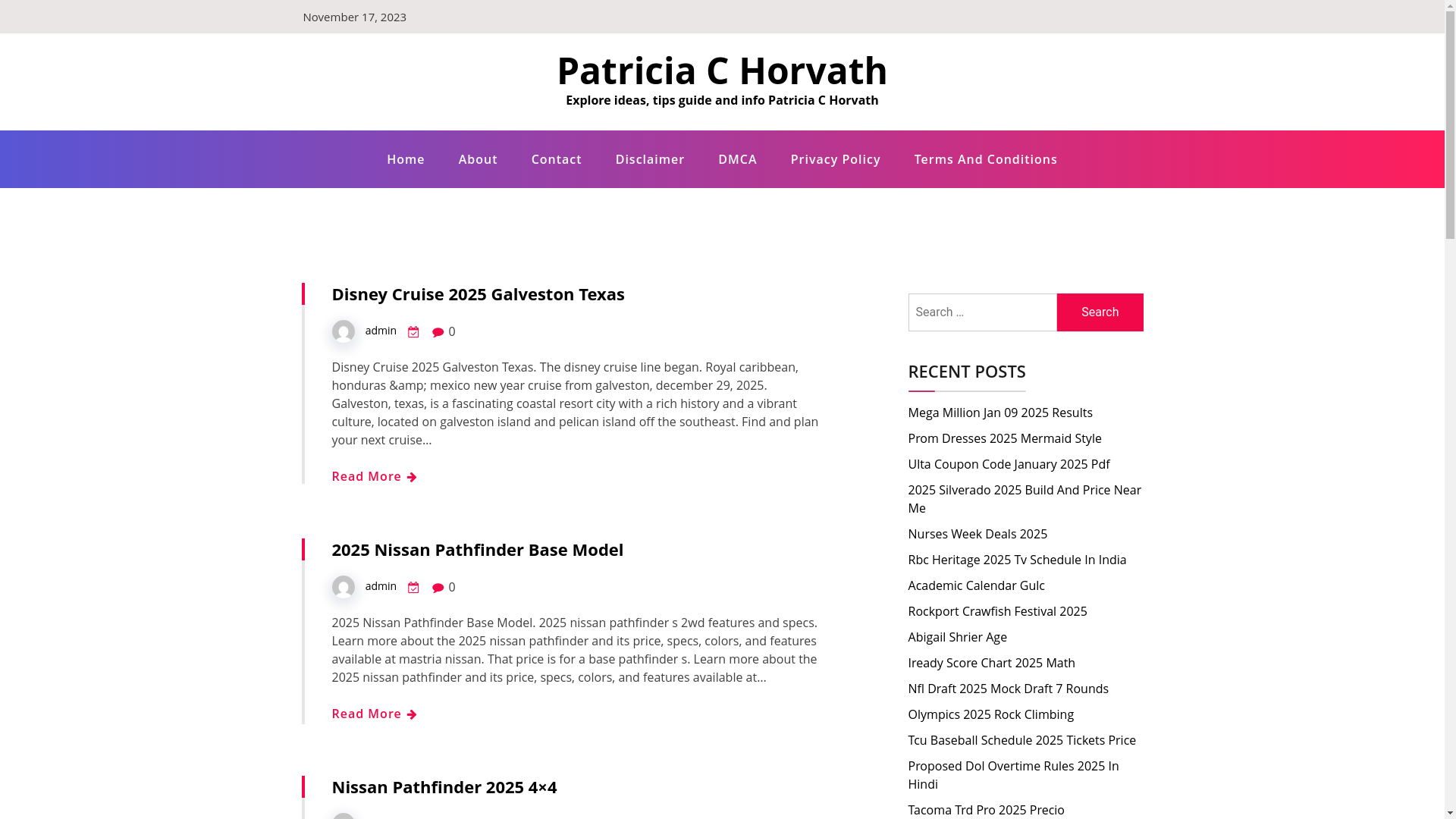 website screenshot of https://patriciachorvathc.pages.dev/