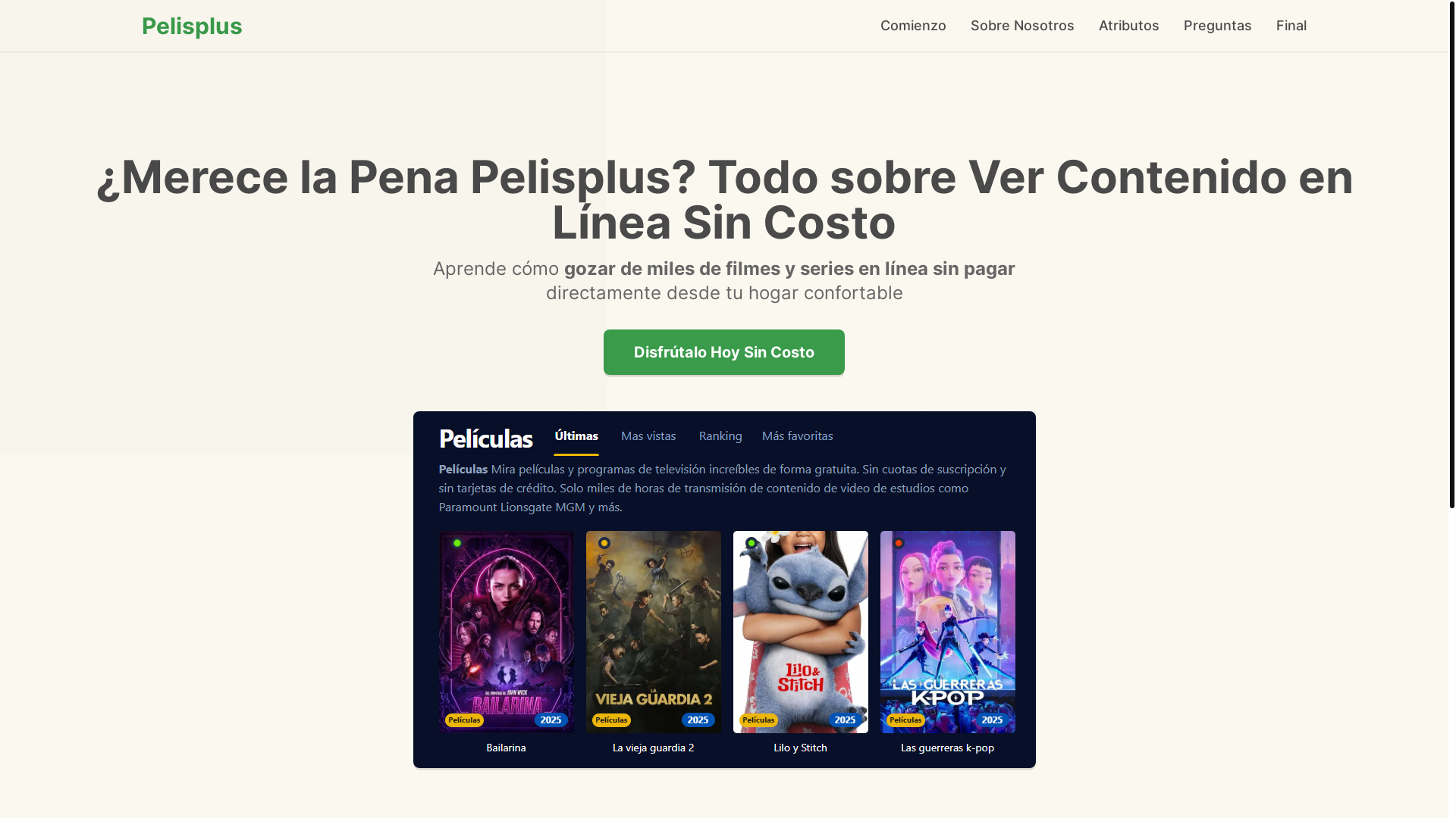 website screenshot of https://pelisplus-facv.pages.dev/
