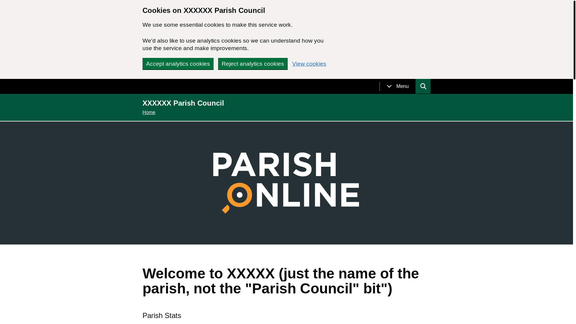 website screenshot of https://pillertonpriorsparishcouncil.gov.uk/