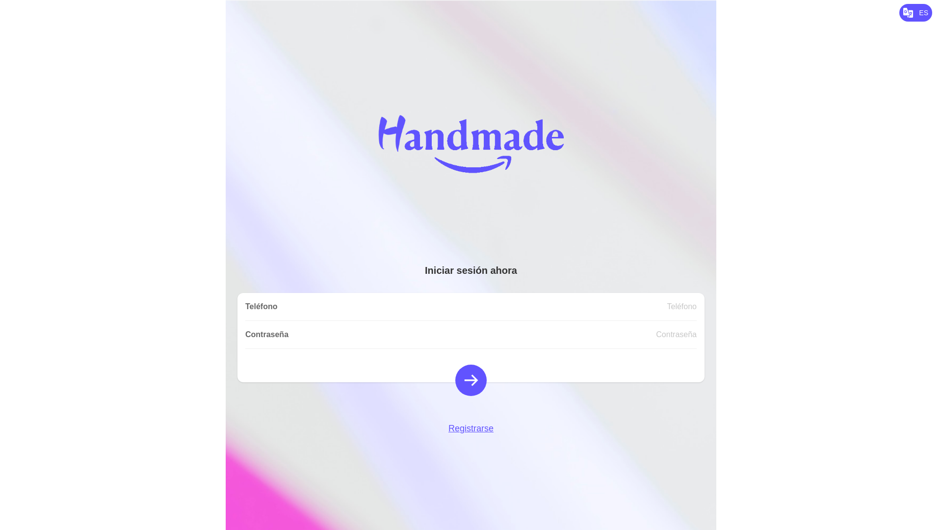 website screenshot of https://handmadesga.cc