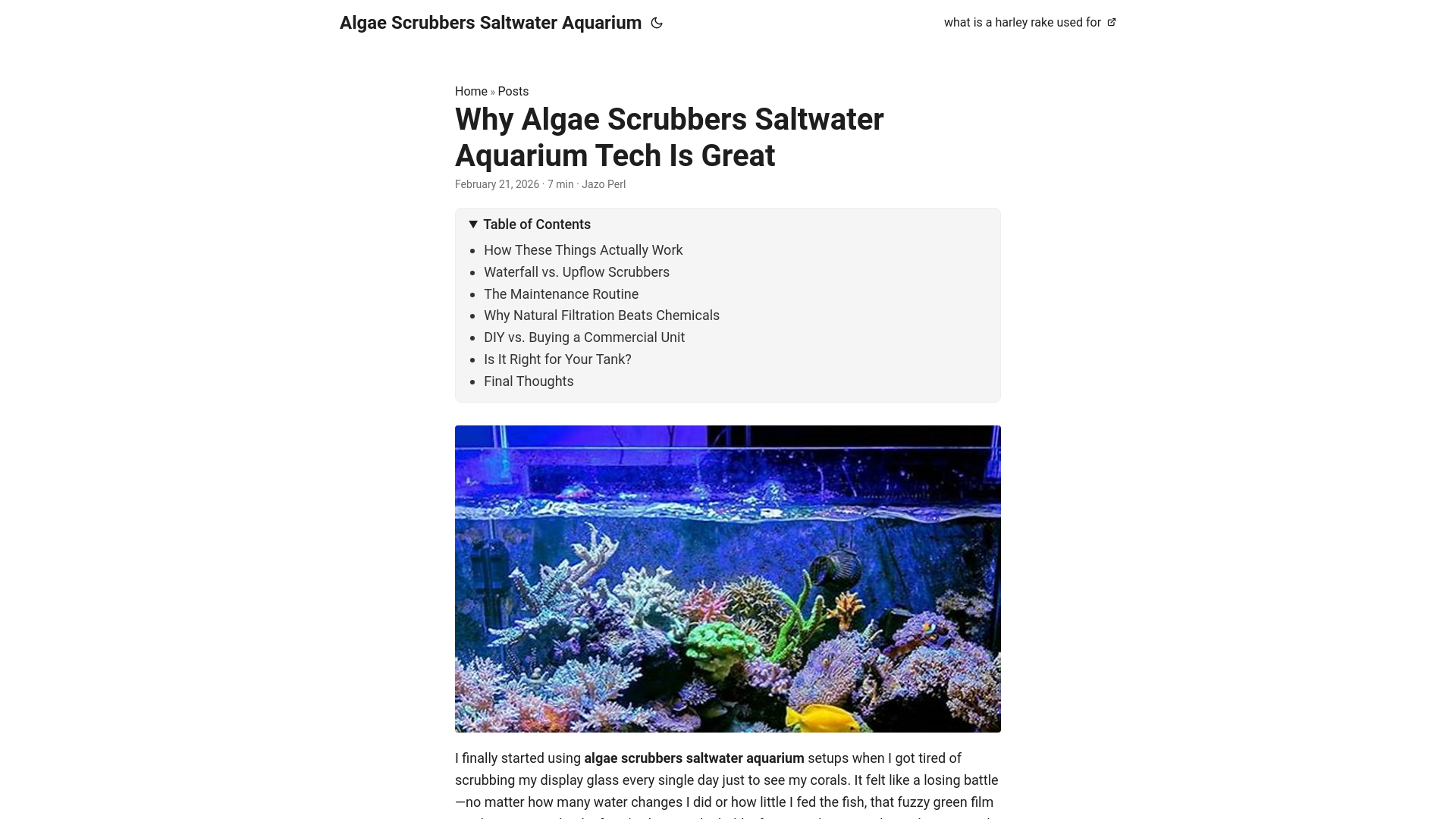 website screenshot of https://algae-scrubbers-saltwater-aquarium.pages.dev/