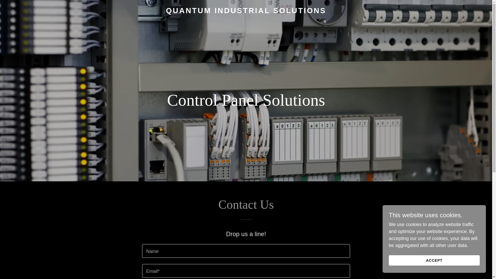 website screenshot of https://quantumind.us/