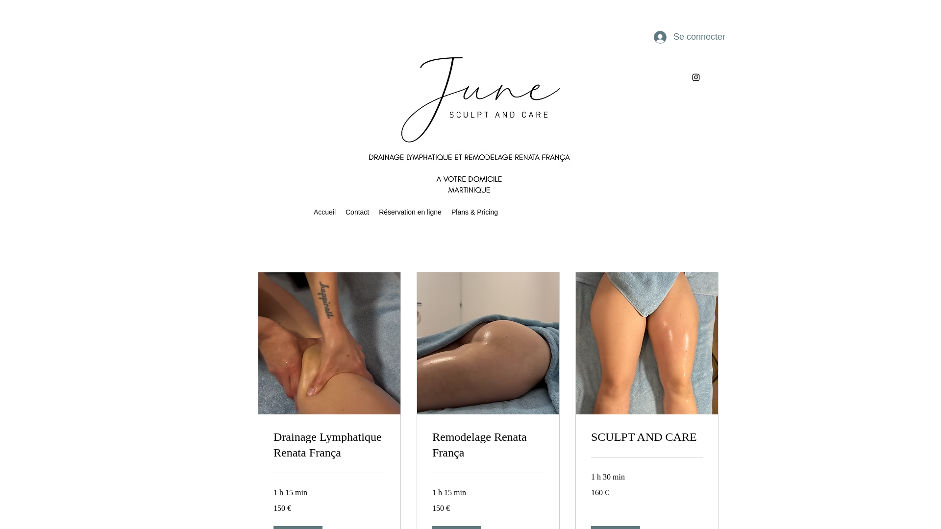 website screenshot of https://june-sculpt-and-care.fr/