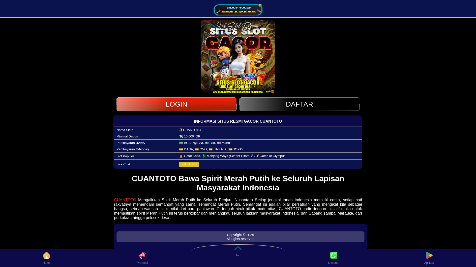 website screenshot of https://cuanttamp7.pages.dev/