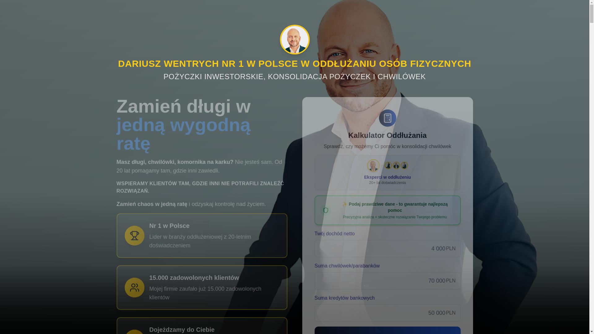 website screenshot of https://janusz-konsolidacja.pages.dev/