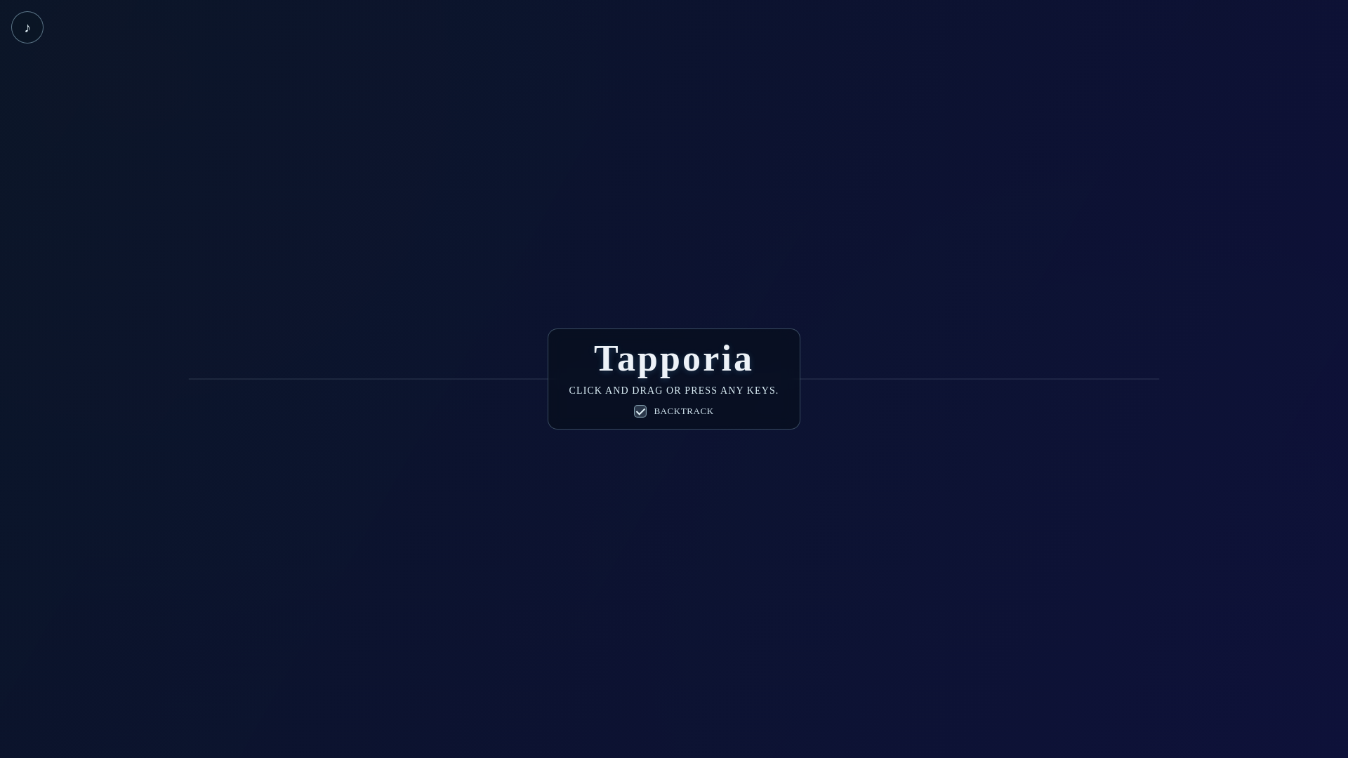 website screenshot of https://tapporia.pages.dev/