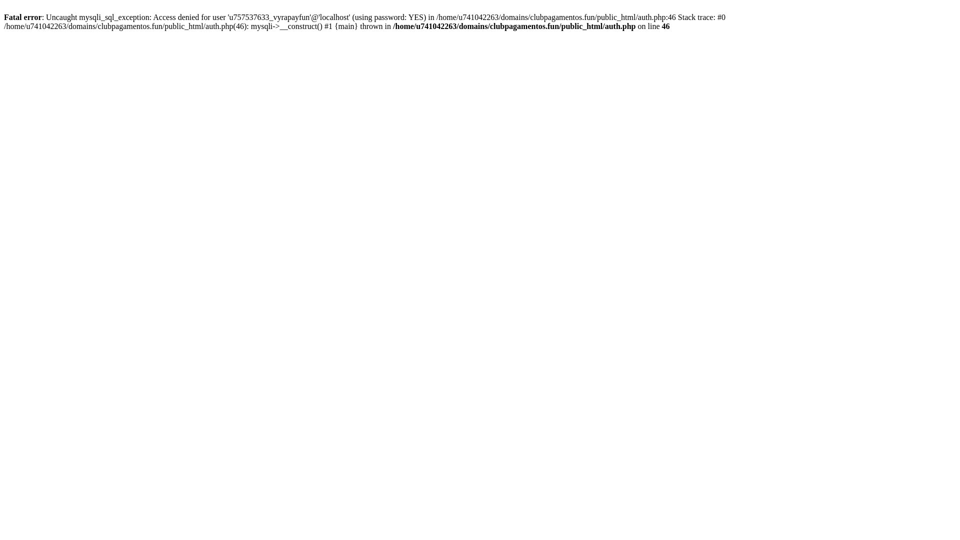 website screenshot of https://clubpagamentos.fun/