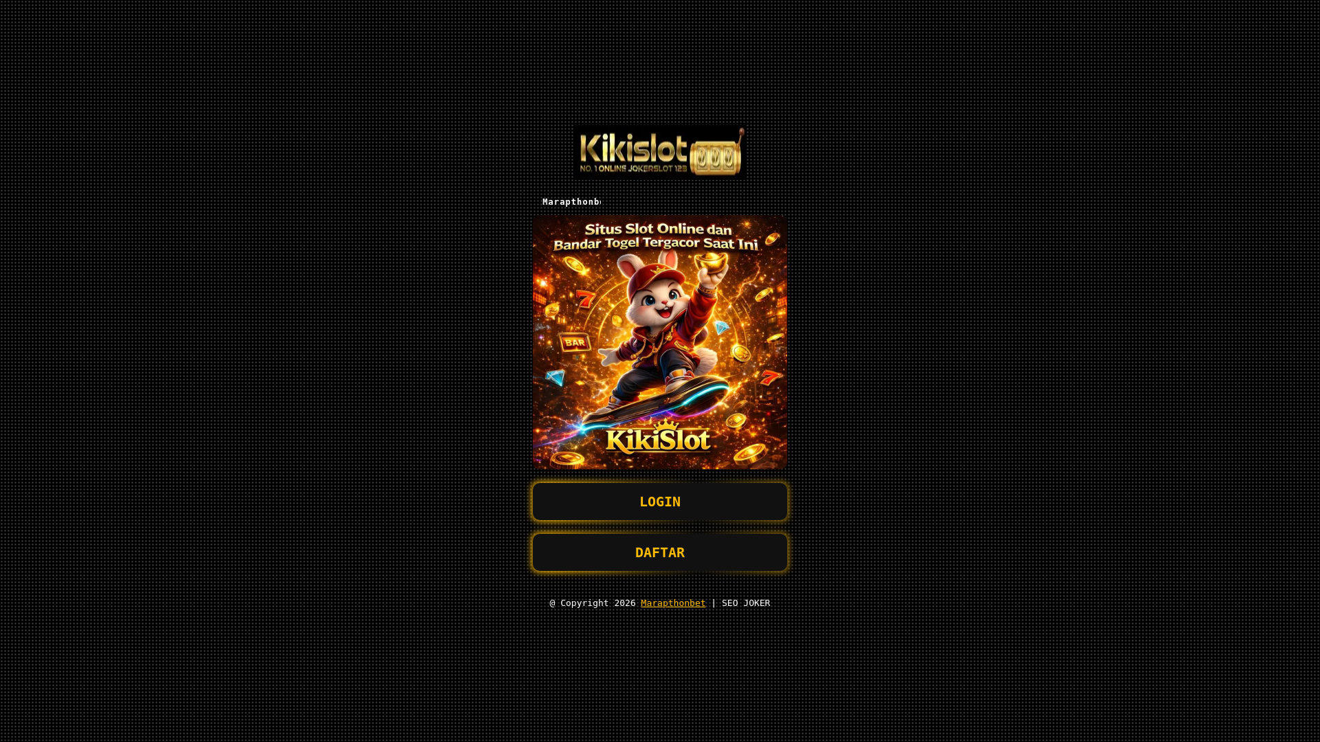 website screenshot of https://marapthonbet.pages.dev/