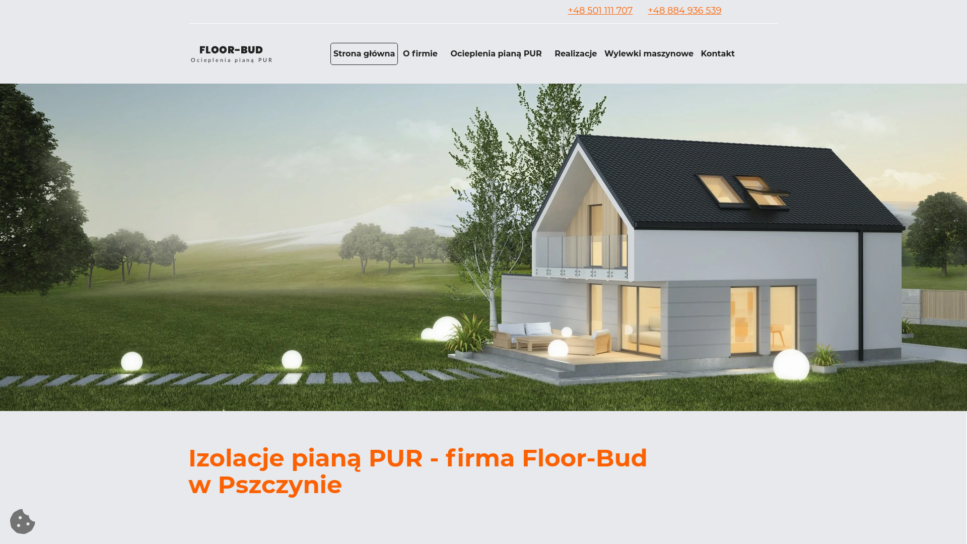 website screenshot of https://pianapur-slask.pl/