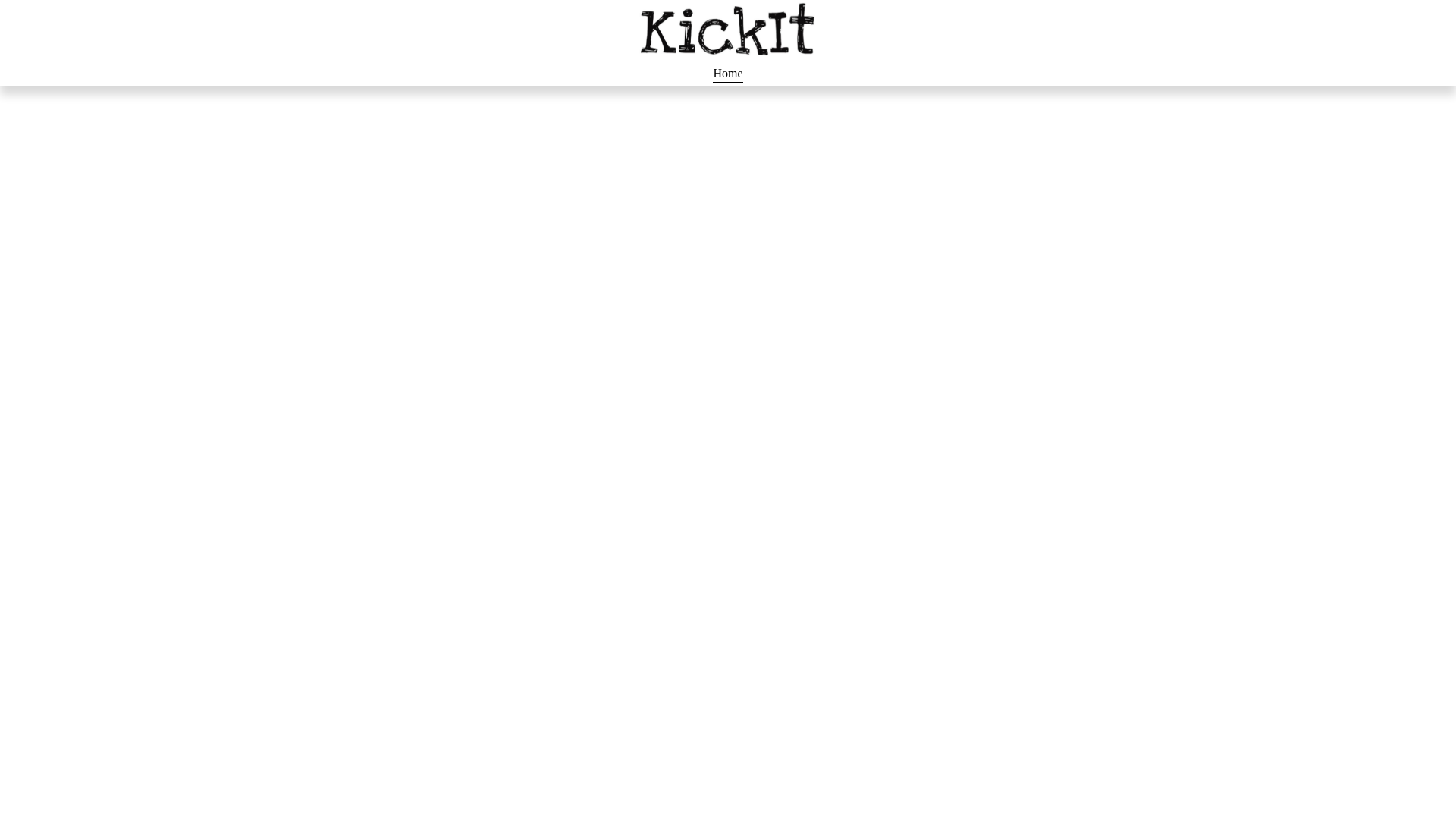website screenshot of https://kickitsoccerclinic.com/