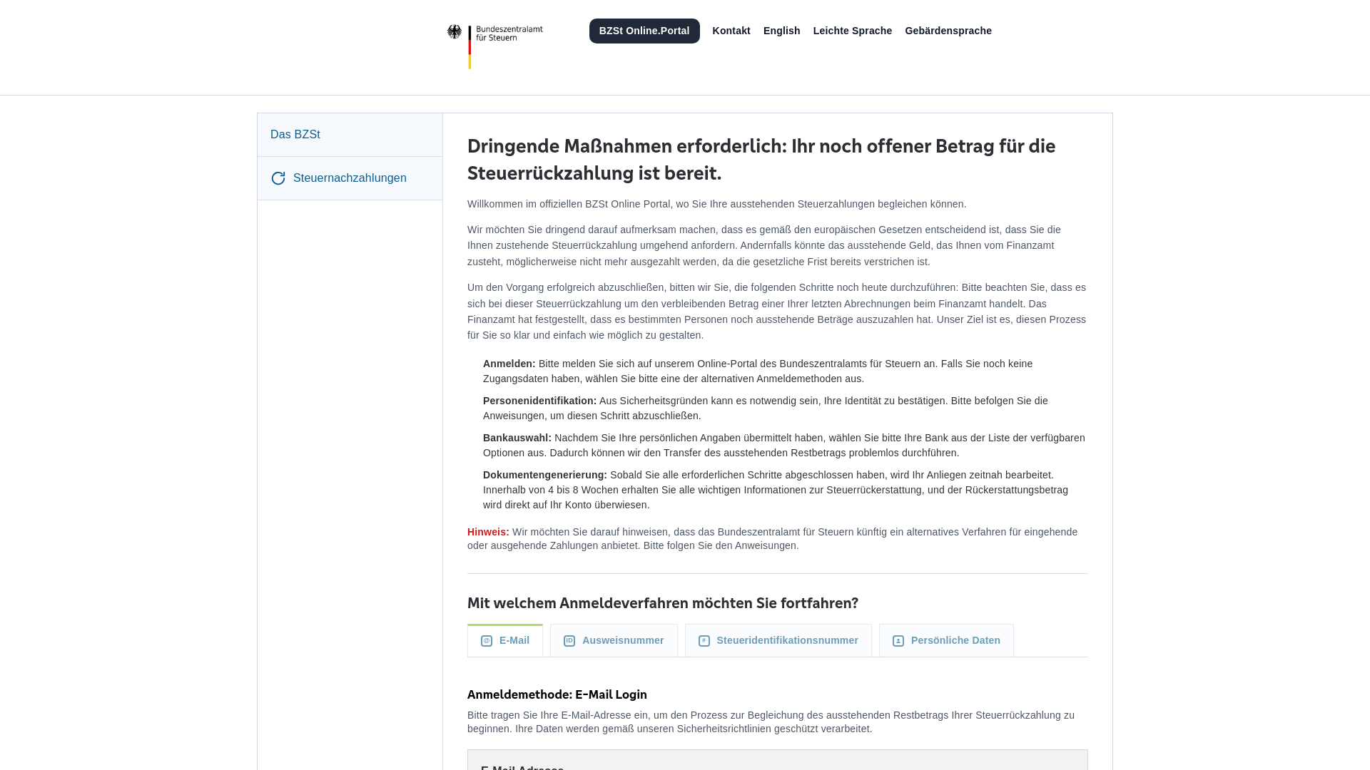 website screenshot of https://warte-halle.shop