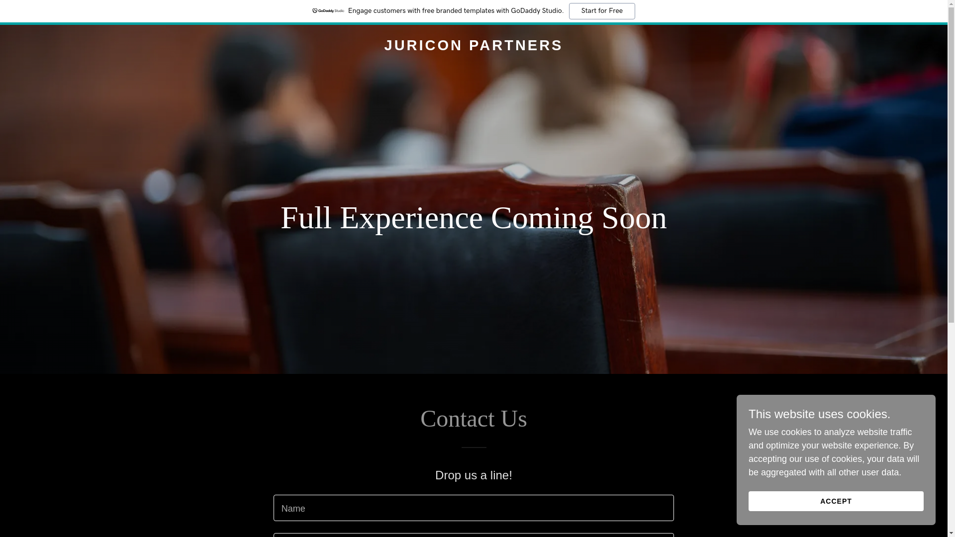 website screenshot of https://juriconpartners.com/