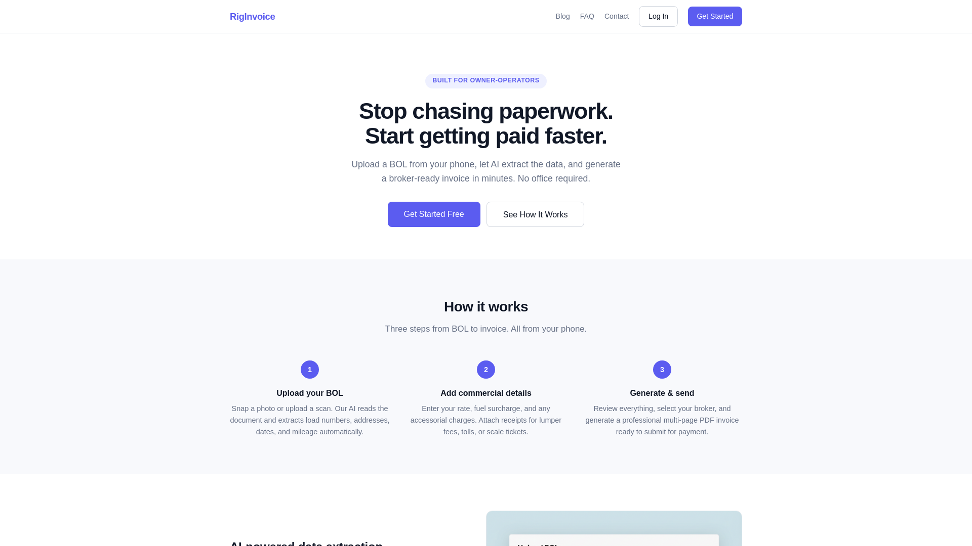 website screenshot of https://riginvoice.com/