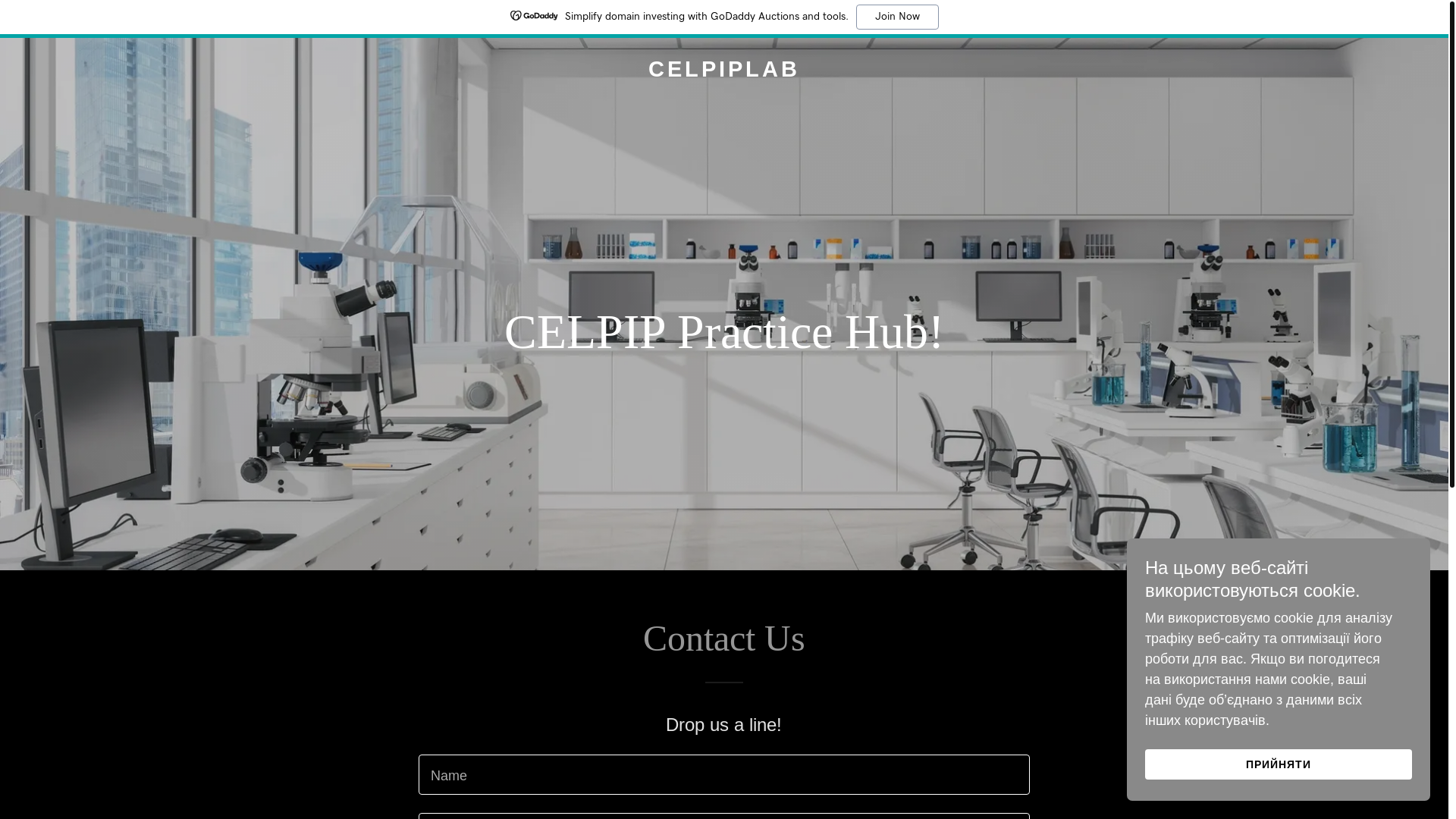 website screenshot of https://celpiplab.com/
