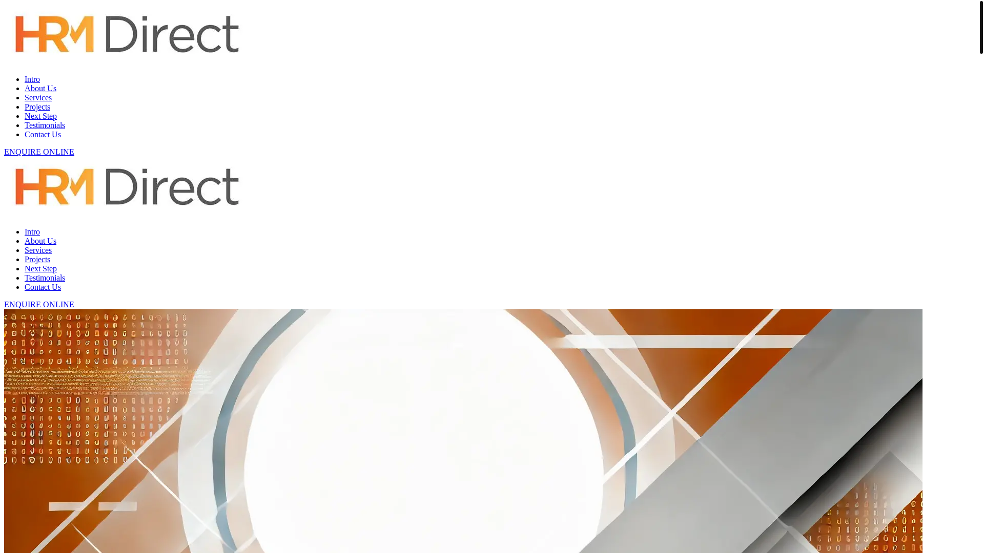 website screenshot of https://hrmdirect.online/