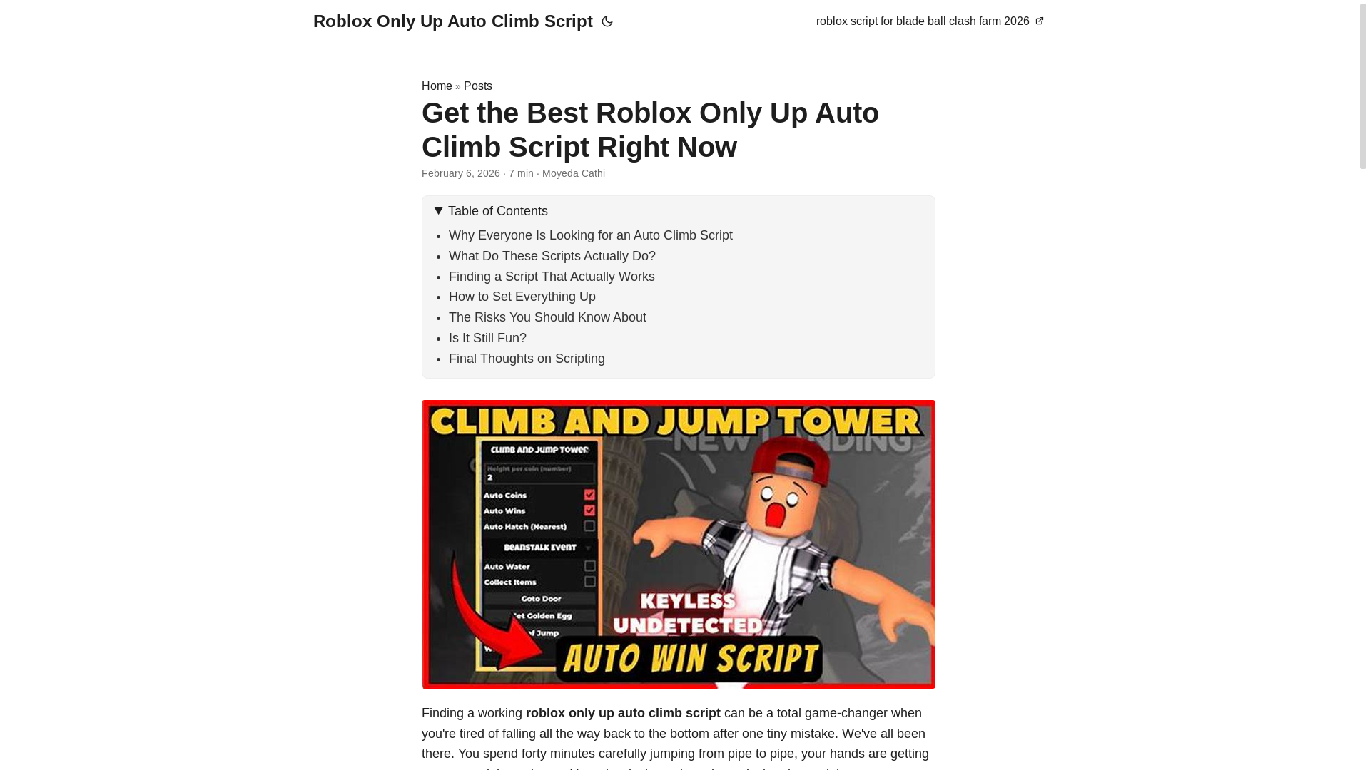 website screenshot of https://roblox-only-up-auto-climb-script.pages.dev/