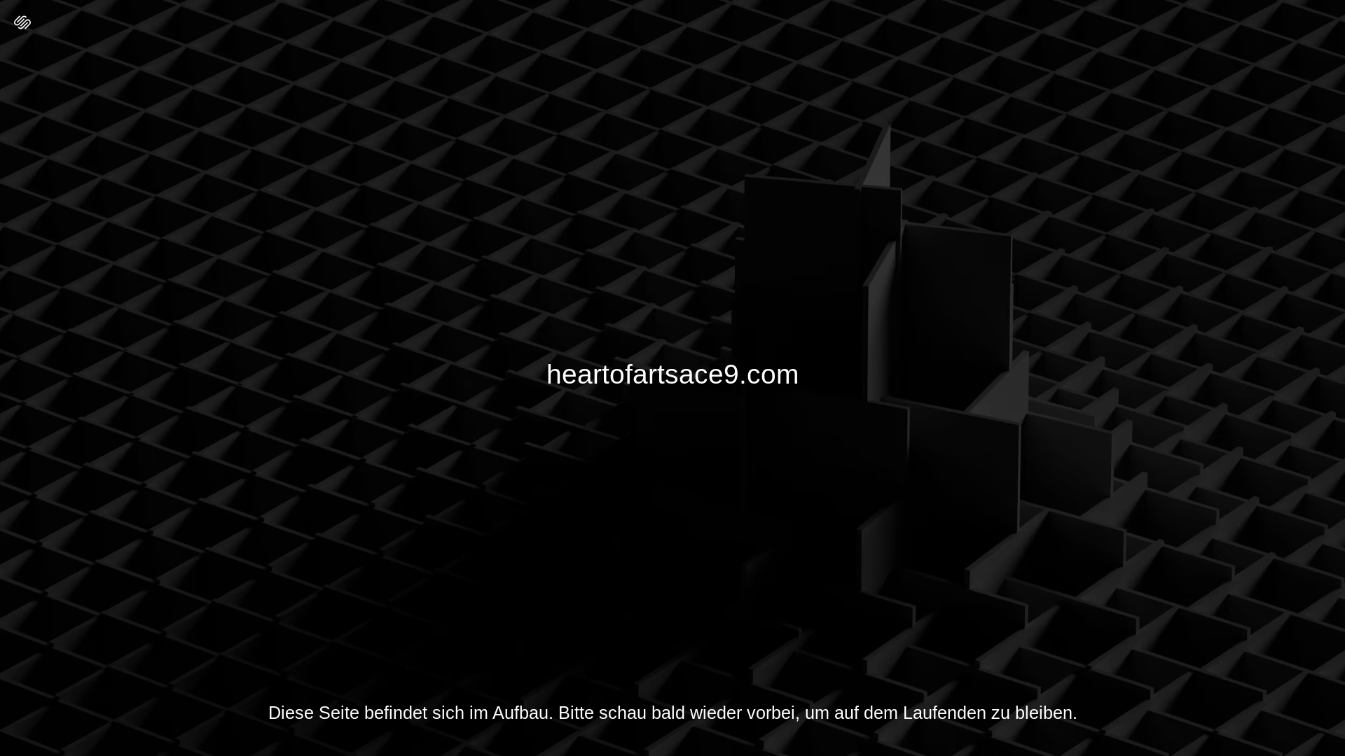 website screenshot of https://heartofartsace9.com/