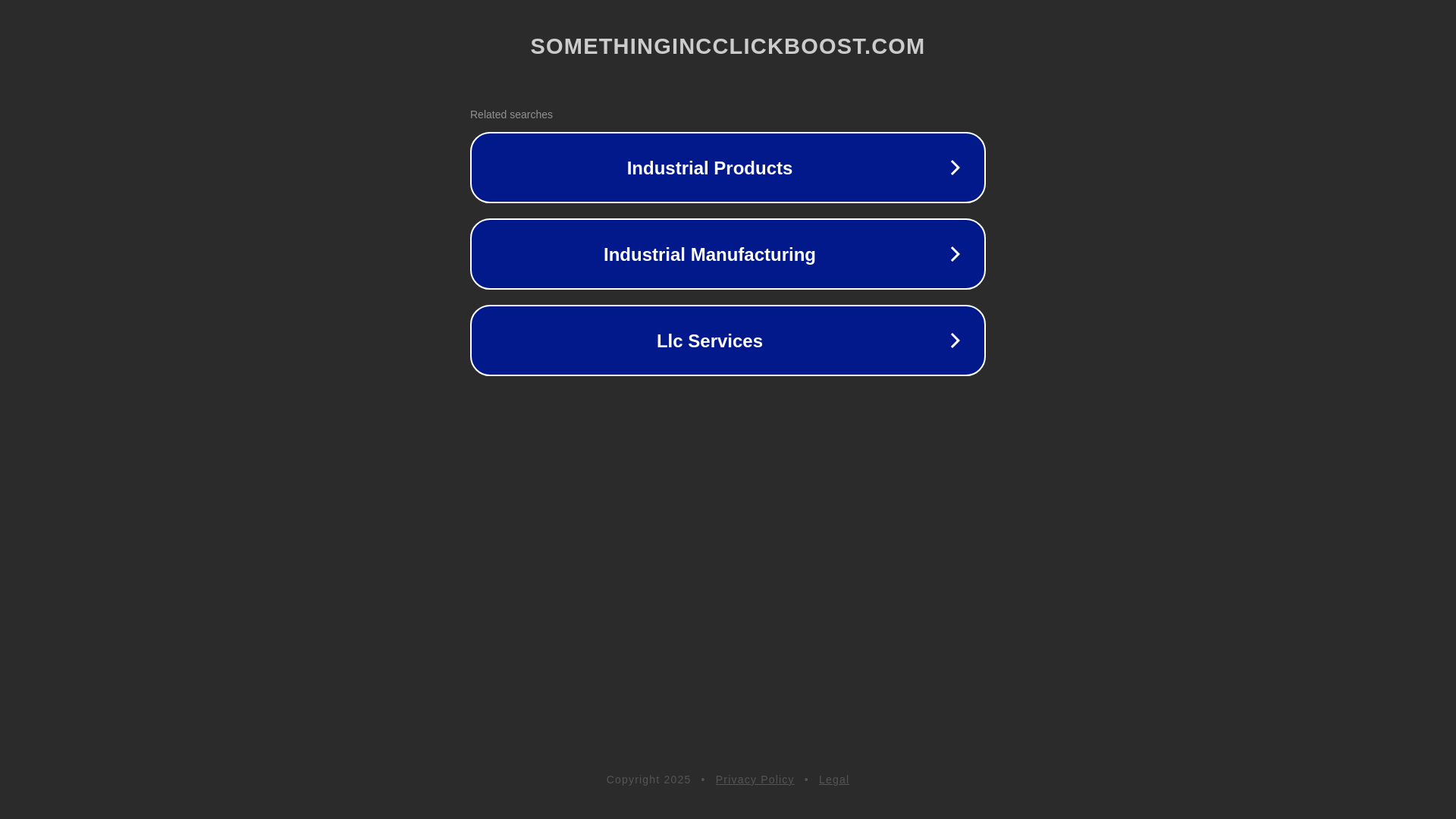 website screenshot of https://somethingincclickboost.com/