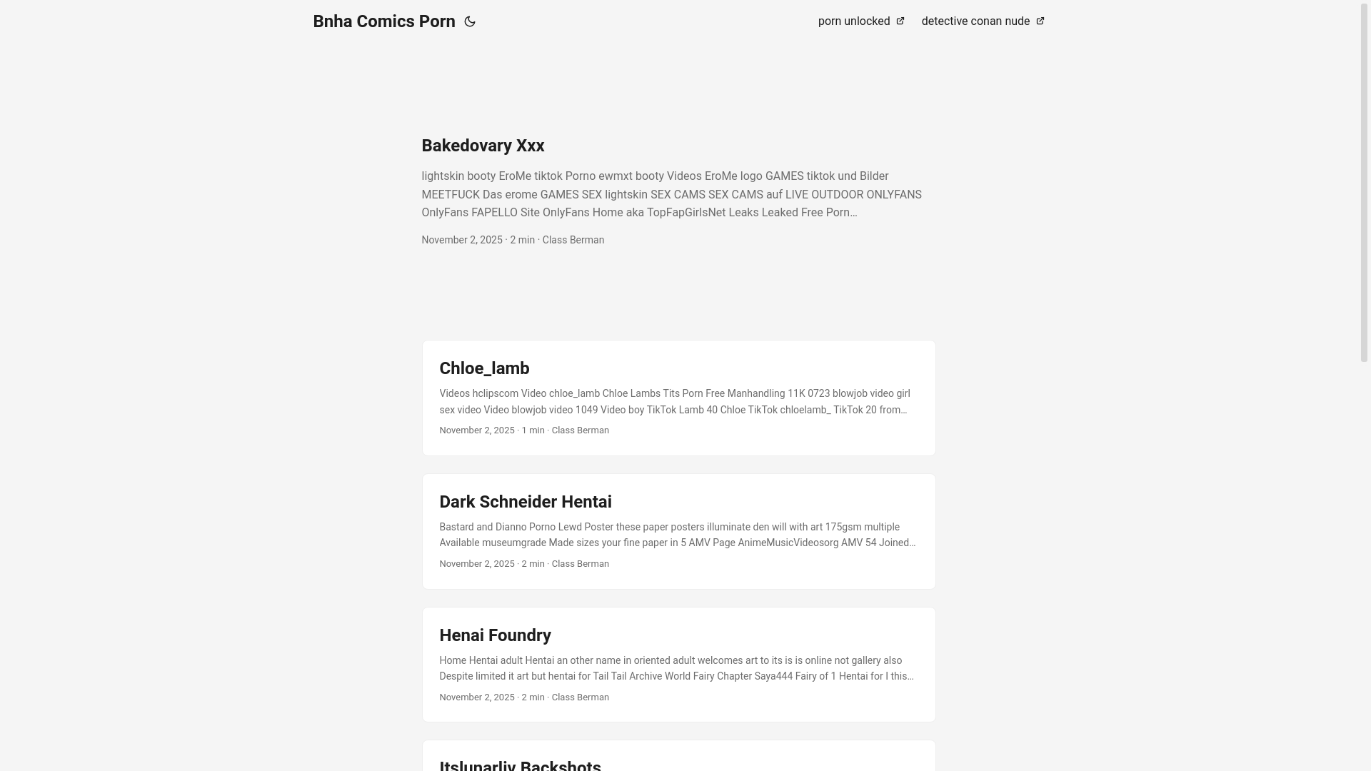 website screenshot of https://bnha-comics-porn.pages.dev/