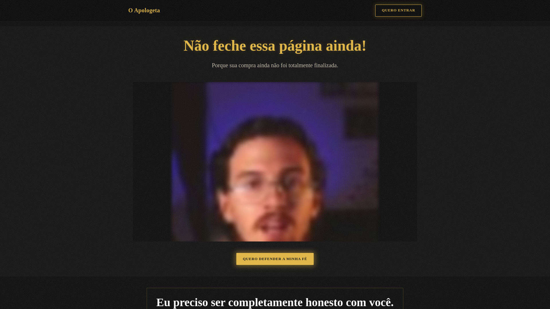 website screenshot of https://oapologeta-upsell-c26.pages.dev/