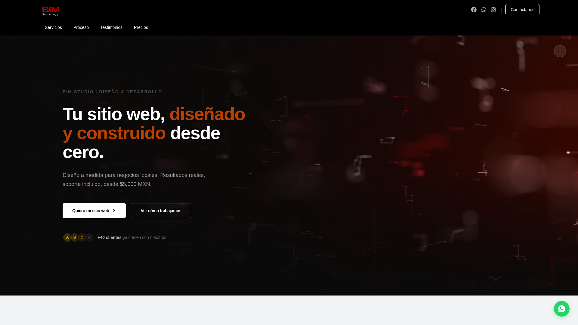 website screenshot of https://bim-technology.pages.dev/
