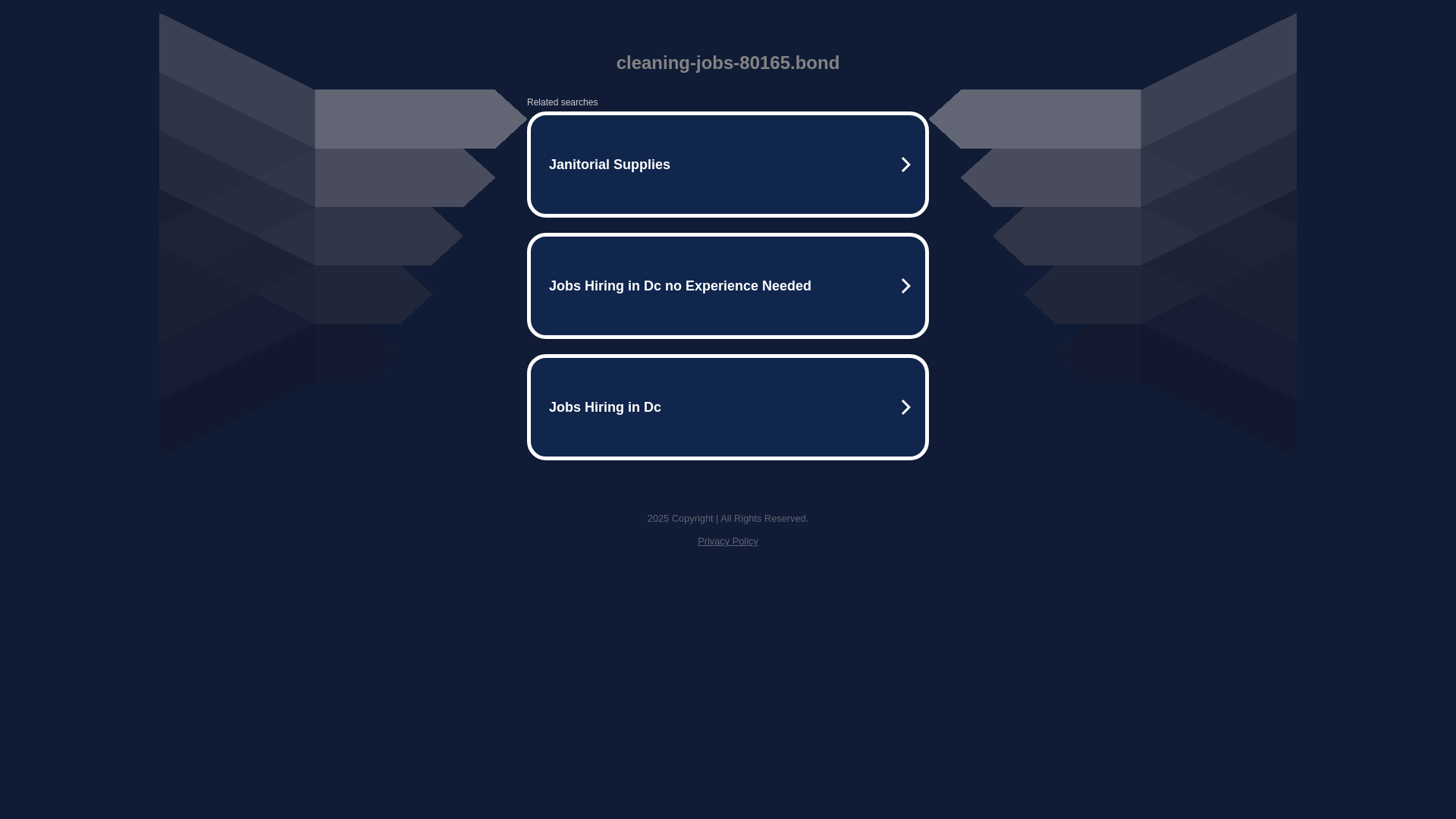 website screenshot of https://cleaning-jobs-80165.bond/