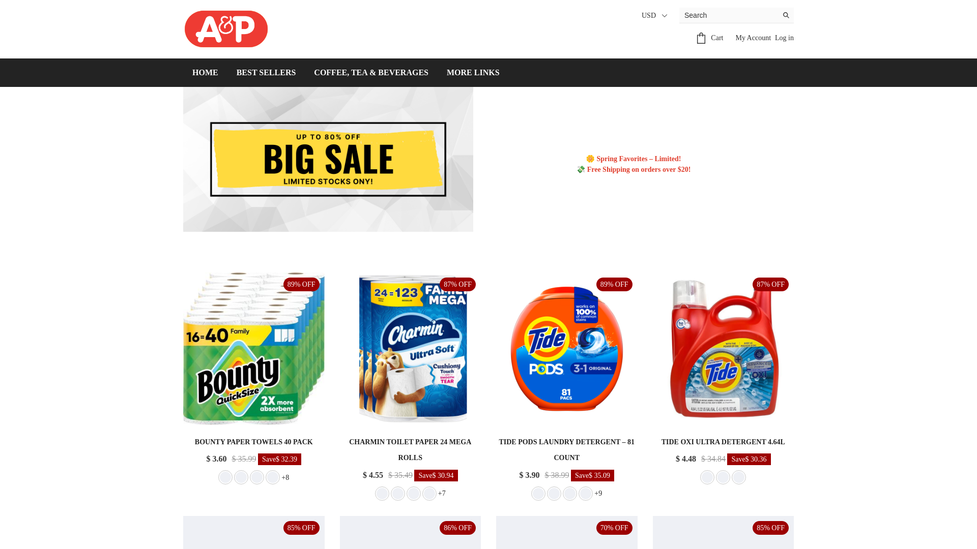 website screenshot of https://apmall.su/