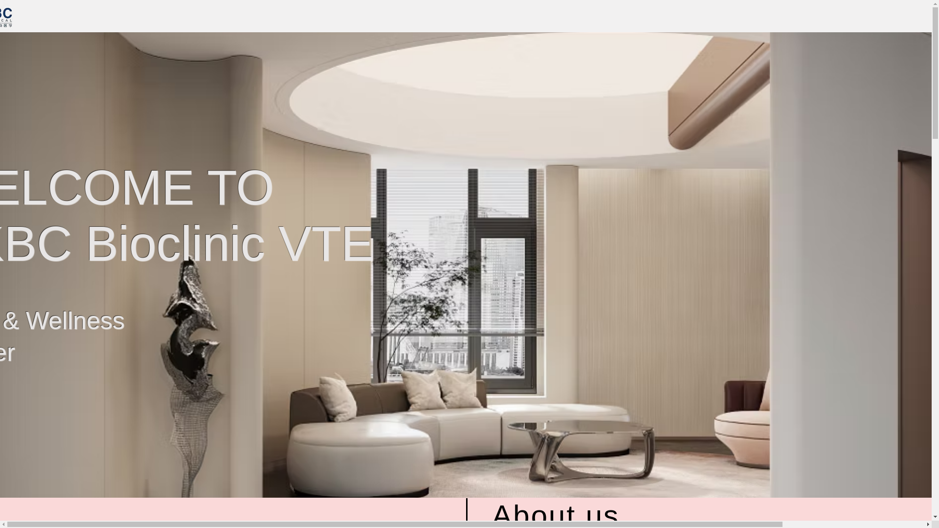 website screenshot of https://zkbcbioclinicvte.com/