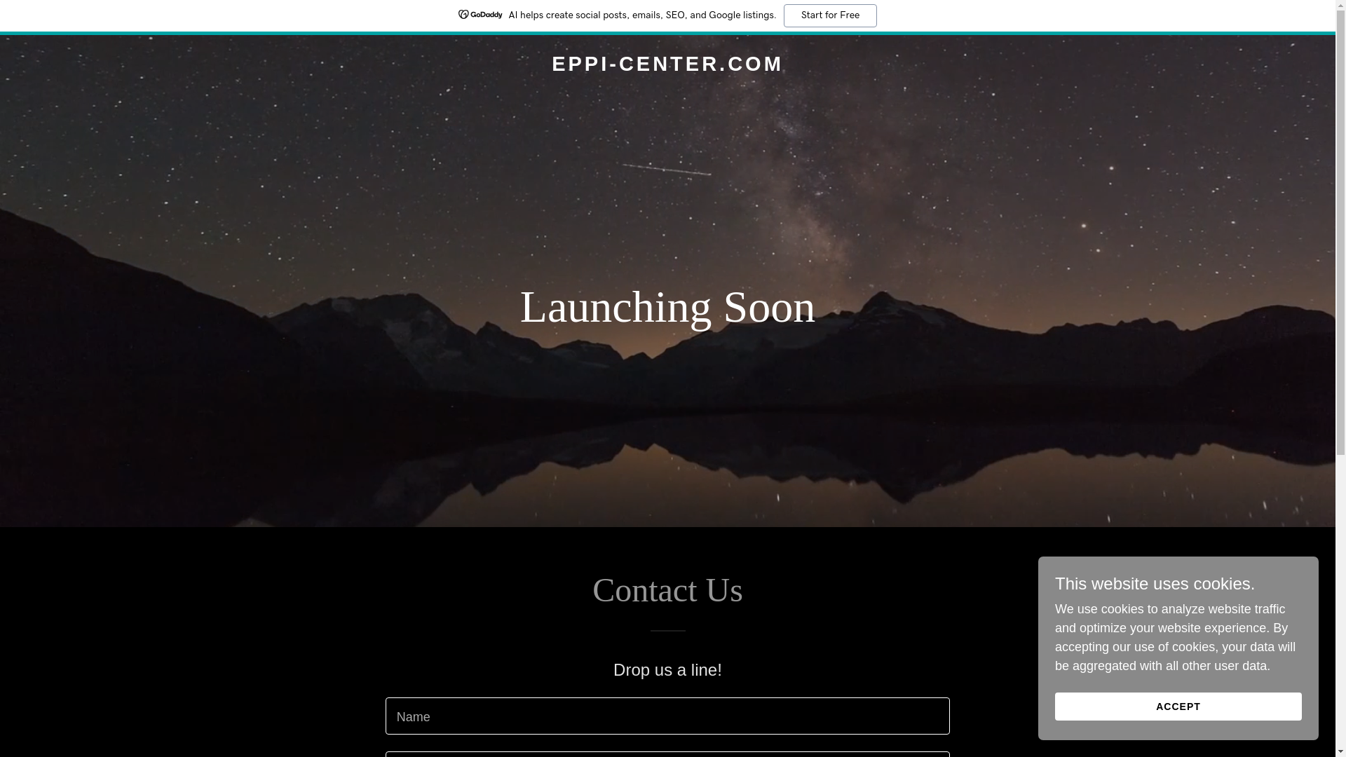 website screenshot of https://eppi-center.com/
