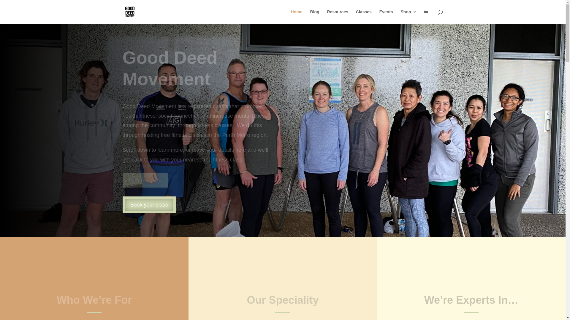 website screenshot of https://gooddeedmovement.online/