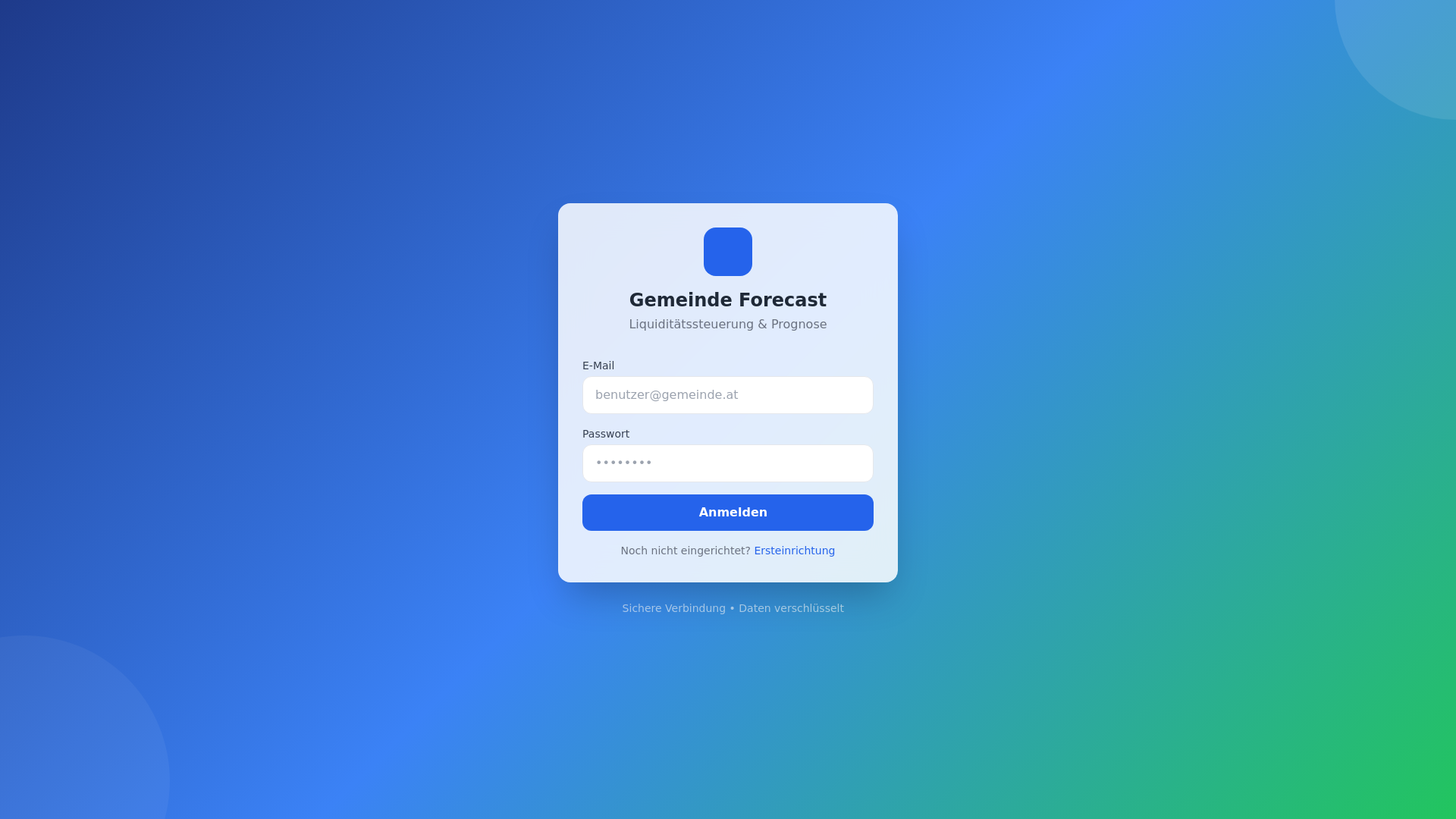 website screenshot of https://gemeinde-forecast.pages.dev/