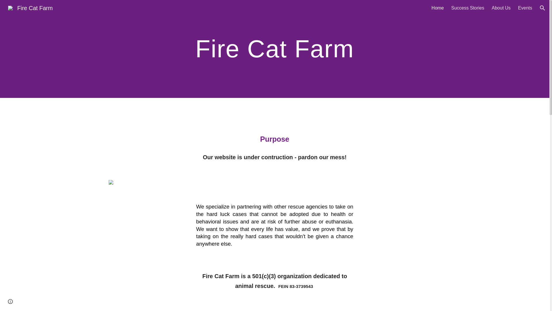 website screenshot of https://firecatfarm.pages.dev/