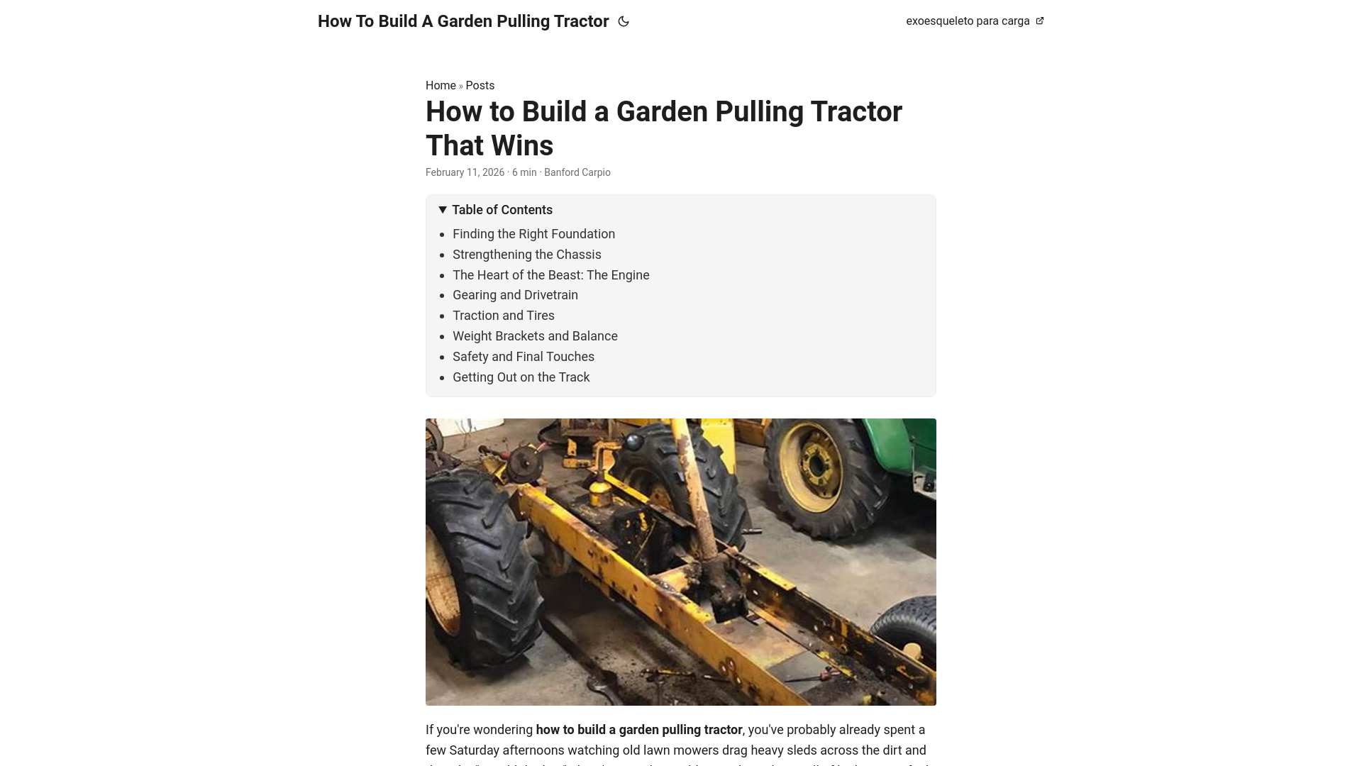 website screenshot of https://how-to-build-a-garden-pulling-tractor2.pages.dev/