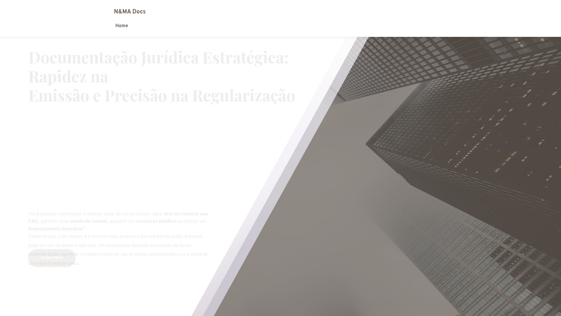 website screenshot of https://nobregaemagalhaes.online/