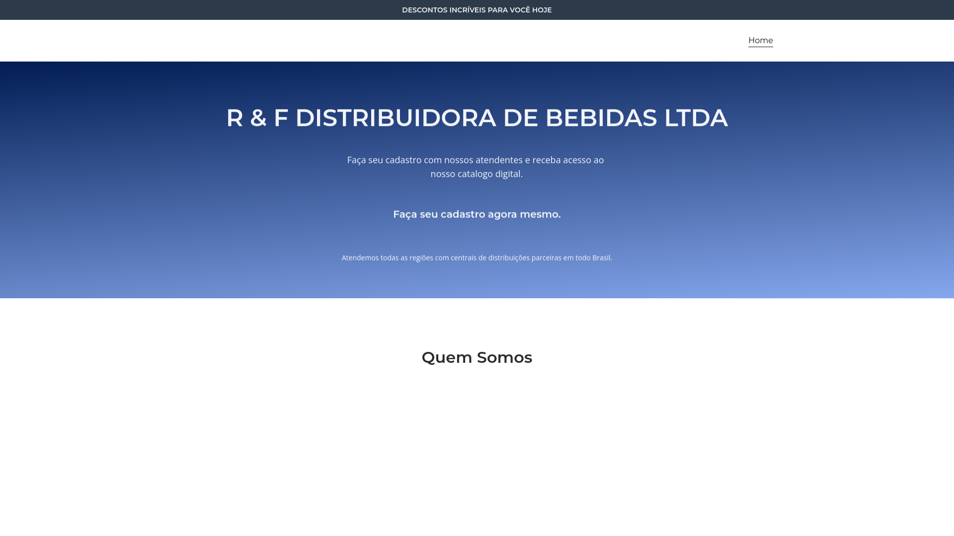 website screenshot of https://distribuidoradebebidasref.site/