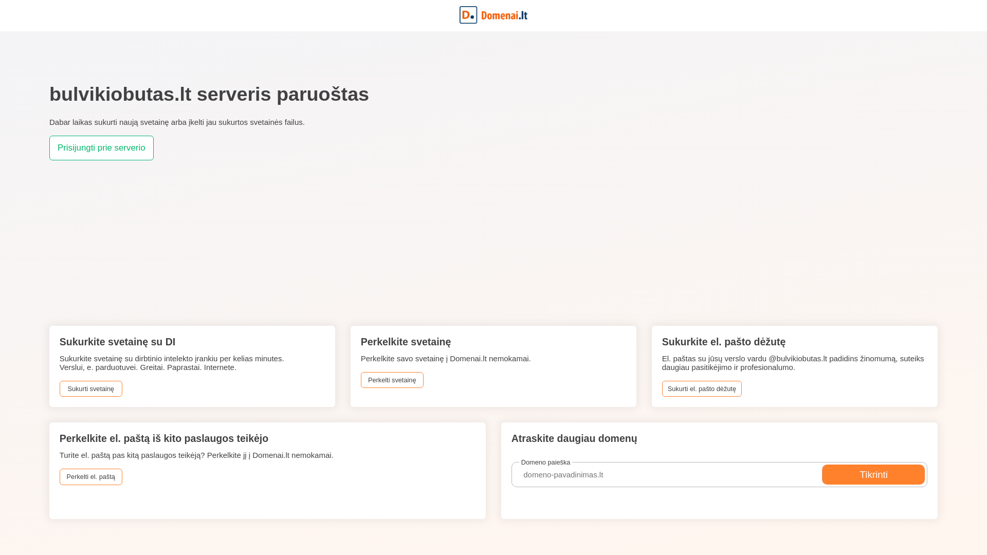 website screenshot of https://bulvikiobutas.lt/