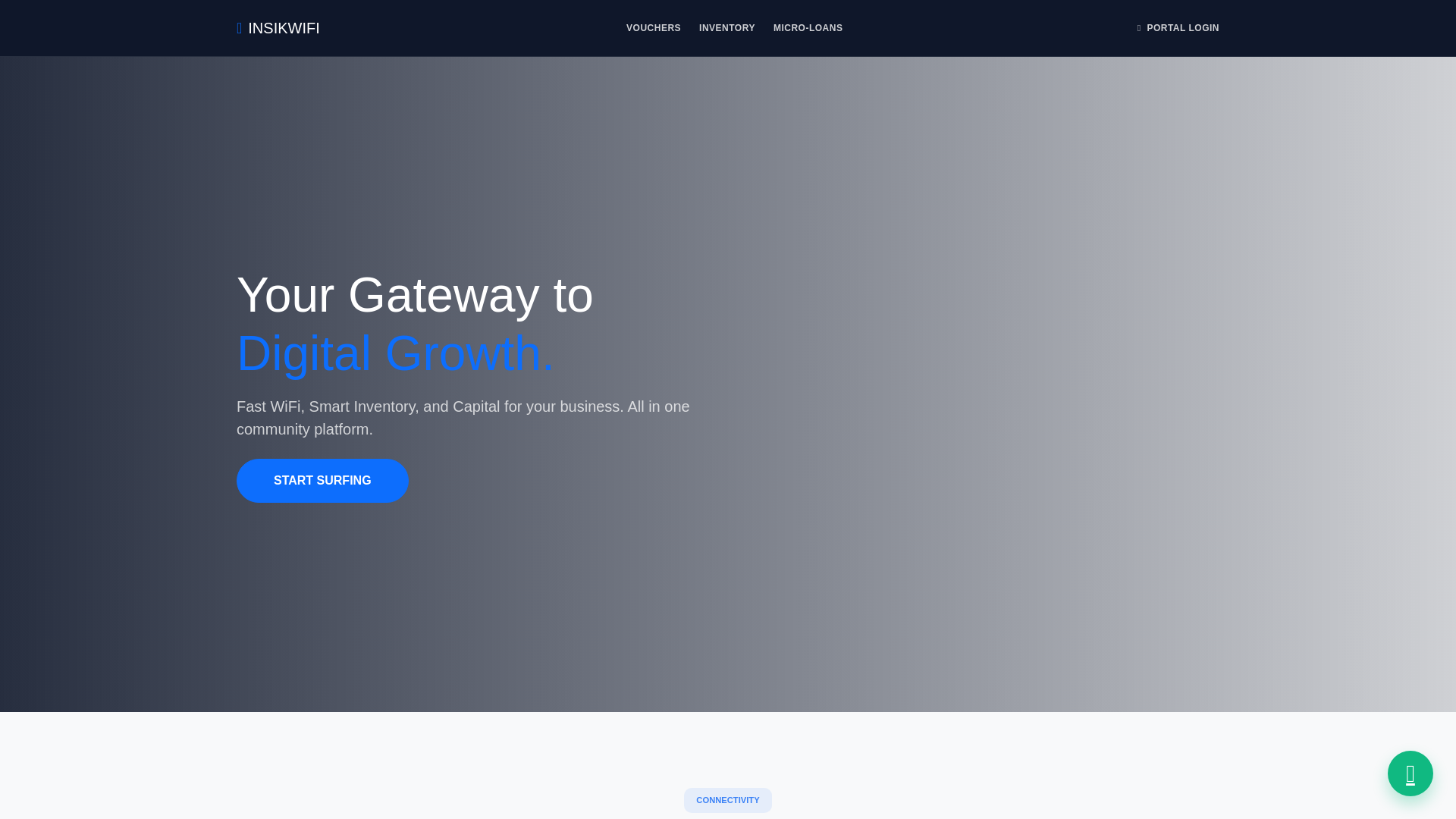 website screenshot of https://insikportal.online/