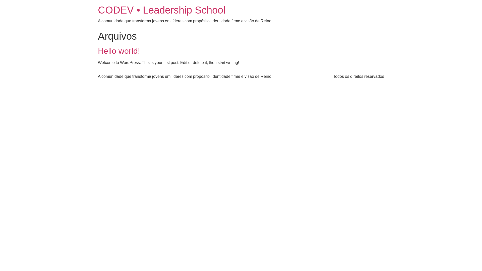 website screenshot of https://codev.pt/