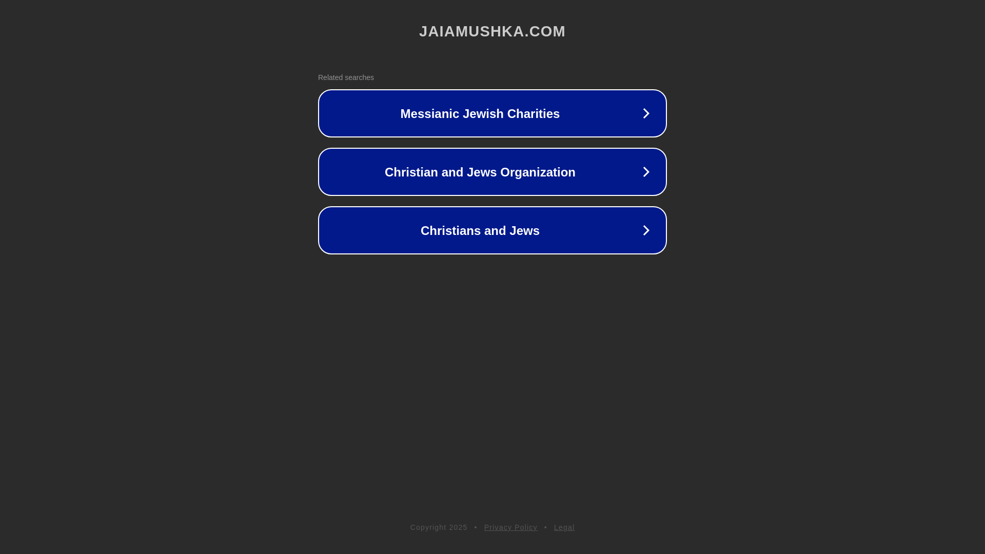 website screenshot of https://jaiamushka.com/