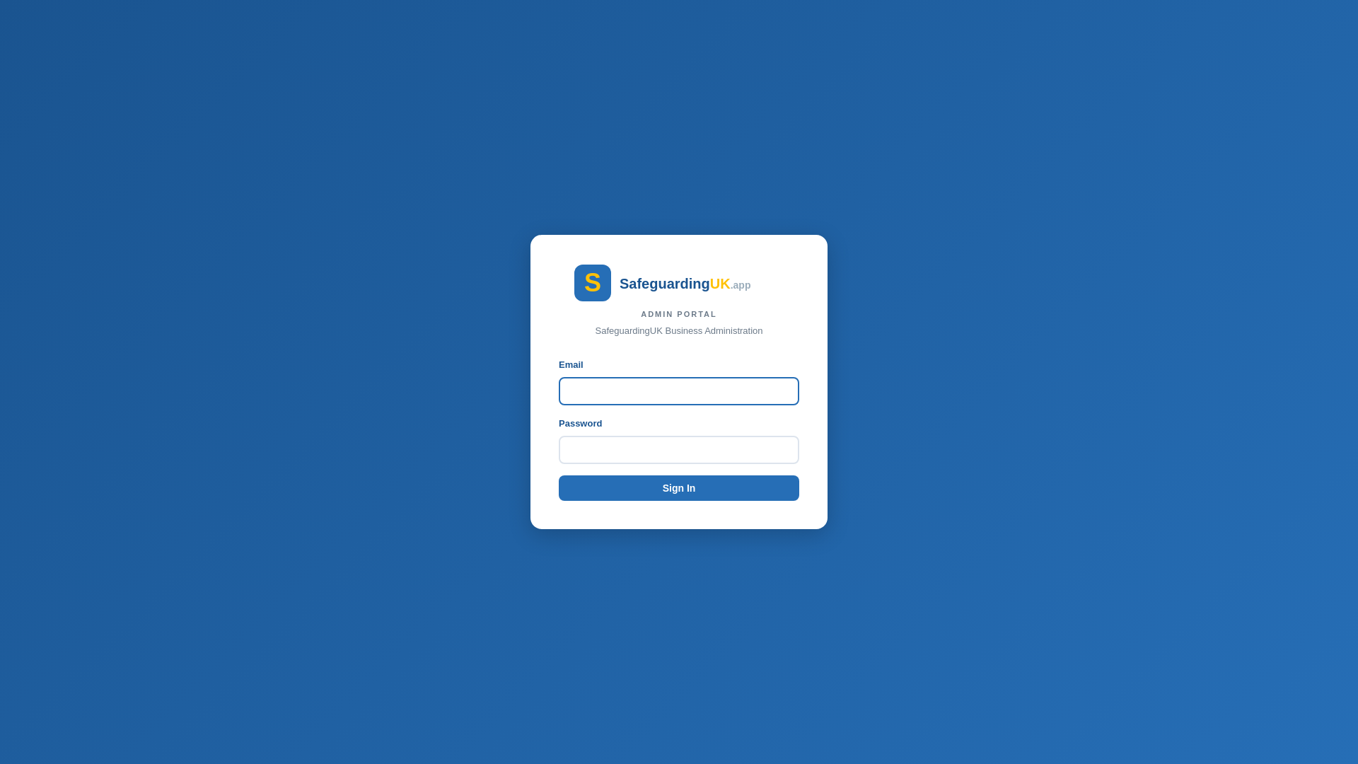 website screenshot of https://sguk-admin.com/